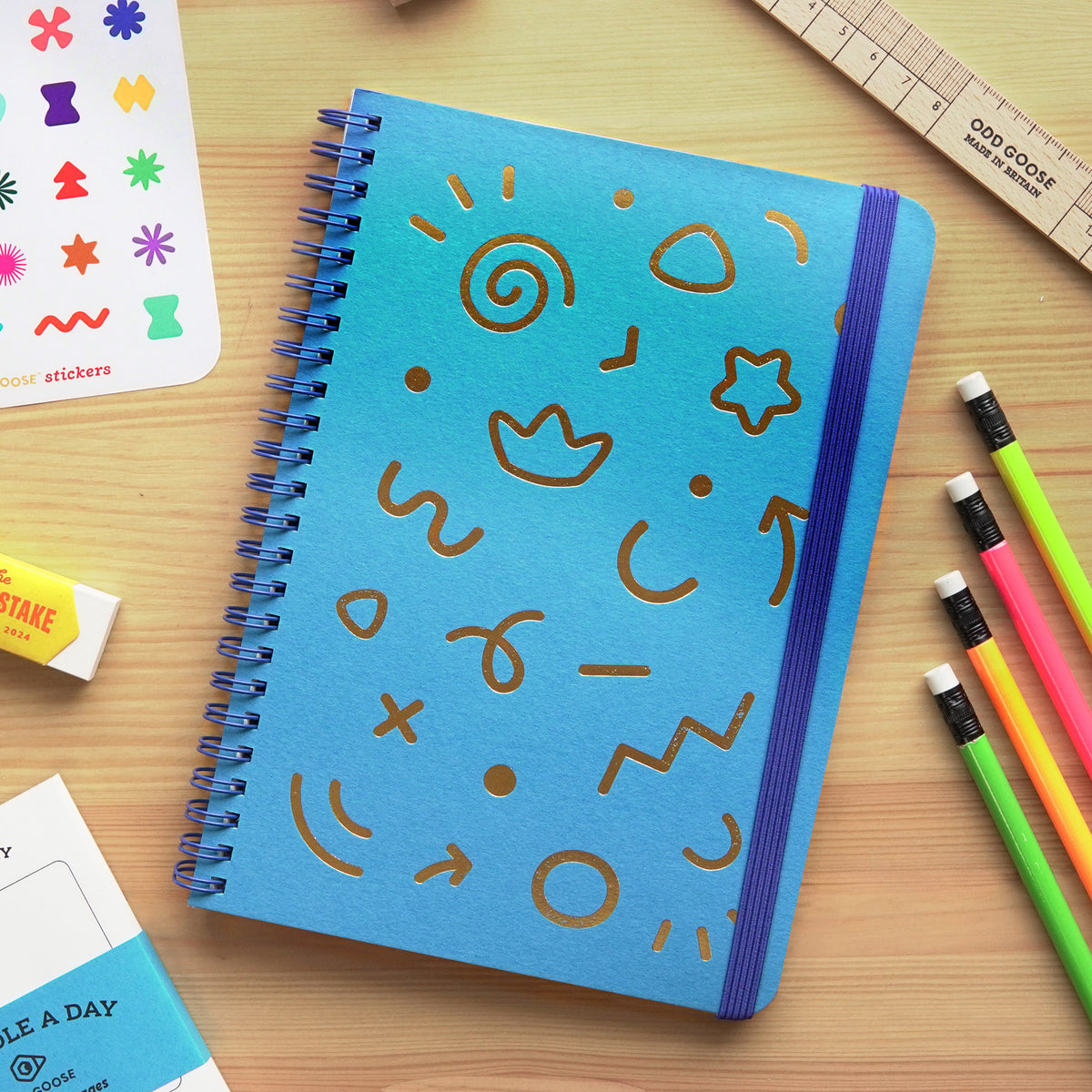Party Patterns Notebook – Odd Goose